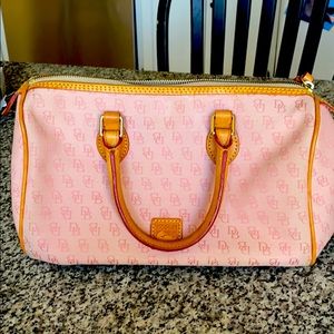 Dooney and Boueke pink purse